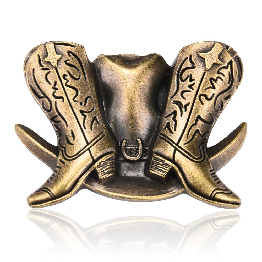 2811 Western Belt Buckle Boots Belt Buckle Cowboy Rodeo Belt Buckles